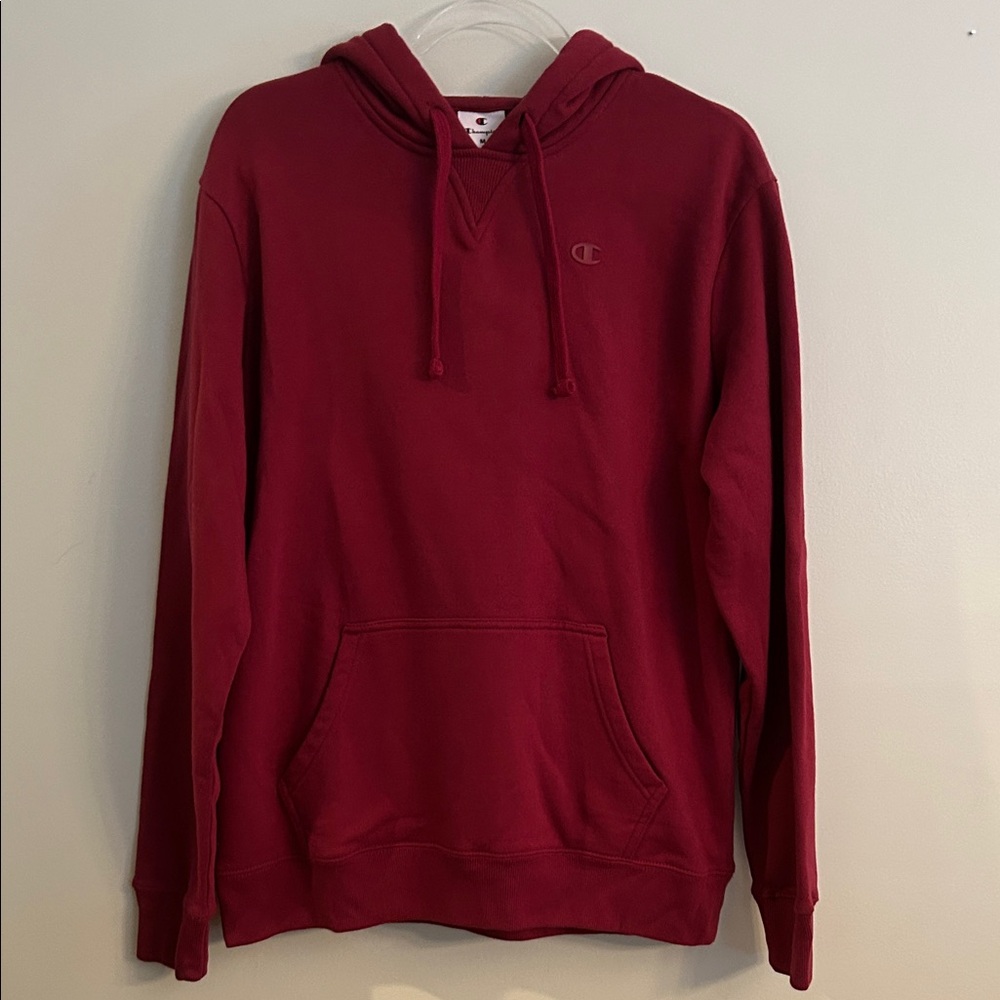 Champion Men's Deep Red Hoodie